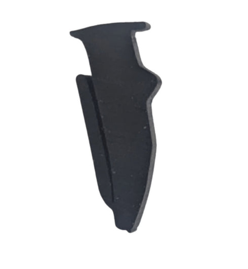 Main product image showing the black rubber gasket coiled or laid out, displaying the gasket's profile and cross-sectional shape against a clean white background
